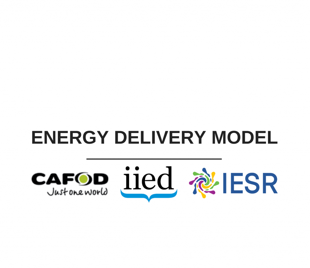 Energy Delivery Model Energy Delivery Model