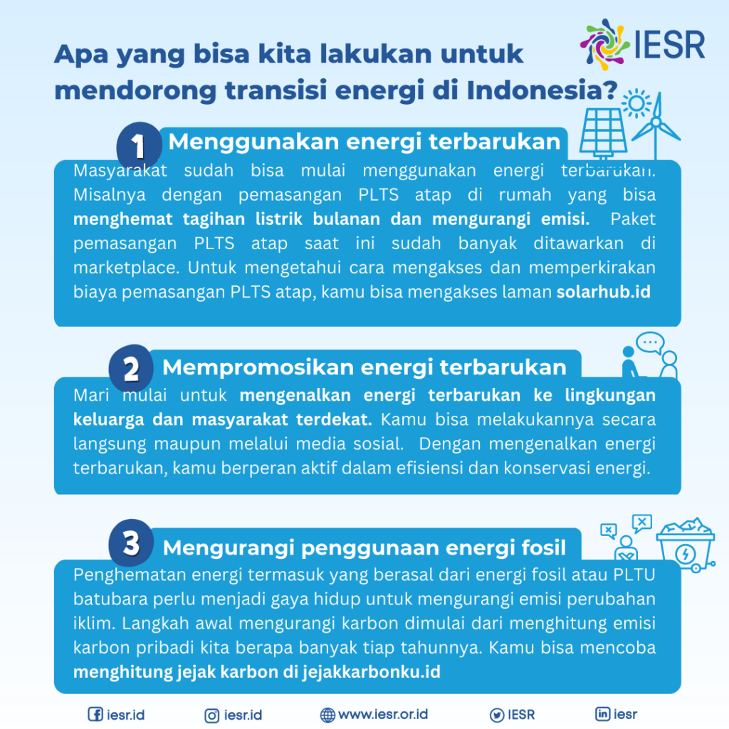 Mengapa Transisi Energi Penting Dilakukan Iesr 9669