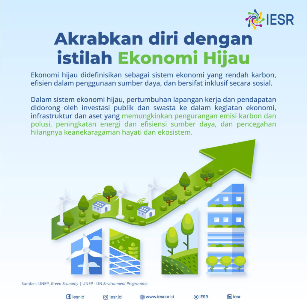 Akrabkan Diri Dengan Istilah Ekonomi Hijau - IESR