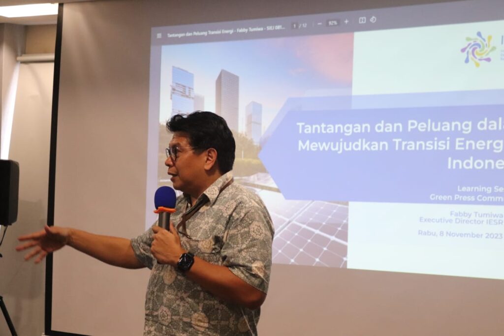 Indonesia's Energy Transformation To Zero Emission - IESR