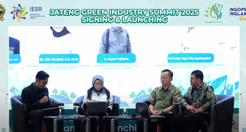 Jateng Green Industry Summit 2025: Industri Hijau Pilar Transisi Energi dan Pembangunan Rendah Karbon