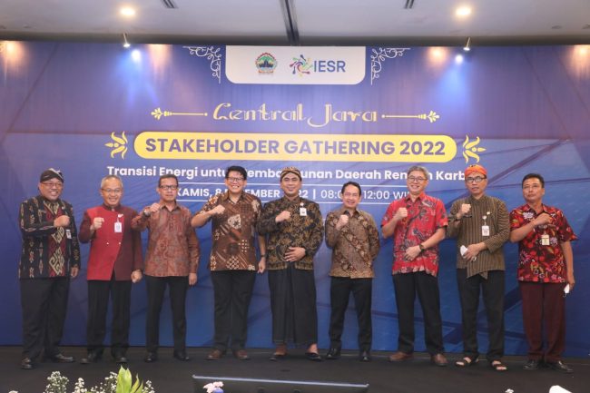 Direktur Eksekutif IESR, Fabby Tumiwa hadir di Central Java Stakeholder Gathering pada Kamis (8/12/2022). Dok. Humas Pemprov Jawa Tengah