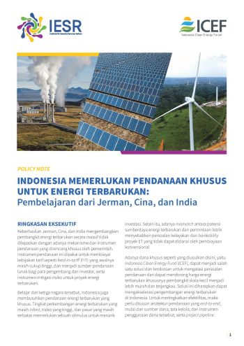 IESR_Policy Notes_Indonesia Memerlukan Pendanaan Khusus untuk Energi Terbarukan-page-001